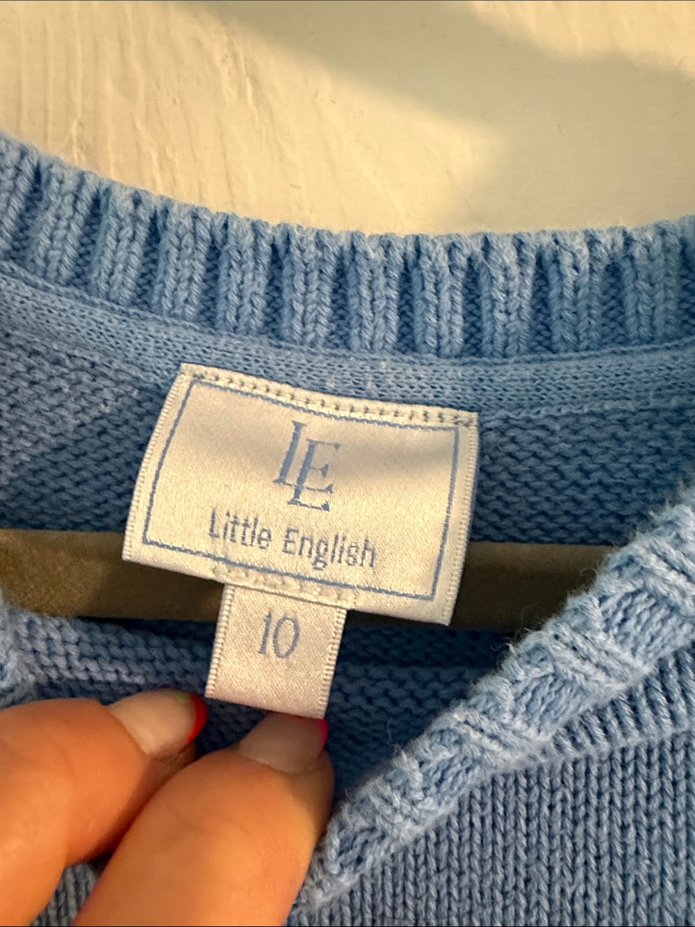 The Beaufort Bonnet Company Navy Sweater and Little English Blue Sweater - Picture 9 of 10